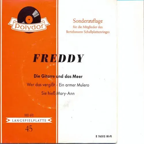 Quinn Freddy - Die Gitarre und das Meer (EP-Sonderauflage) (AK)