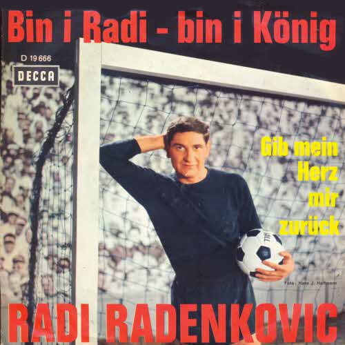 Radenkovic Radi - Bin I Radi - bin I König (nur Cover)