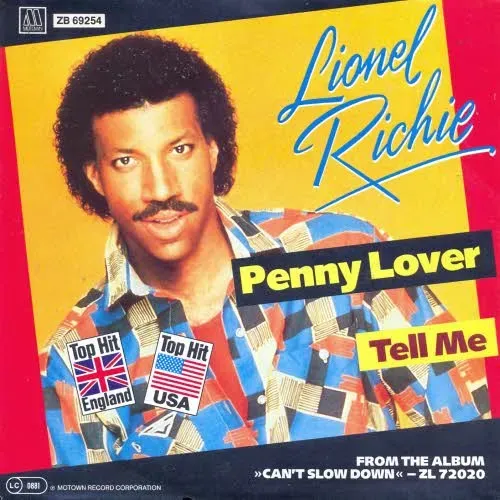 Richie Lionel - Penny Lover (nur Cover)