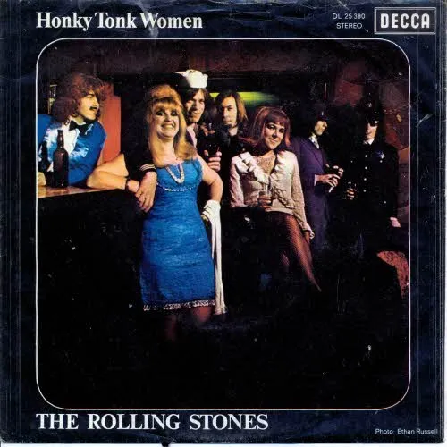 Rolling Stones - Honky tonk women (nur Cover-RI)