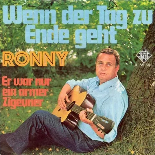 Ronny - Wenn der Tag zu Ende geht (nur farbiges Cover)