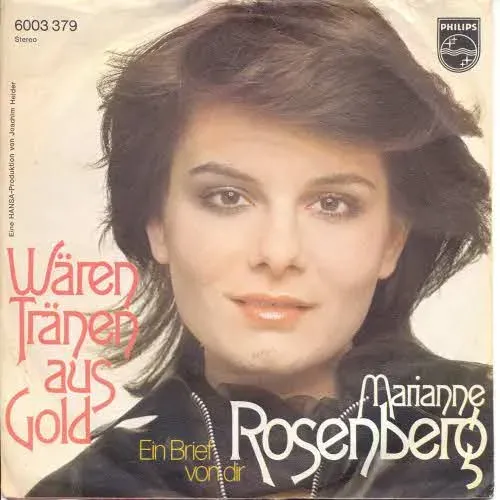 Rosenberg Marianne - Wären Tränen aus Gold