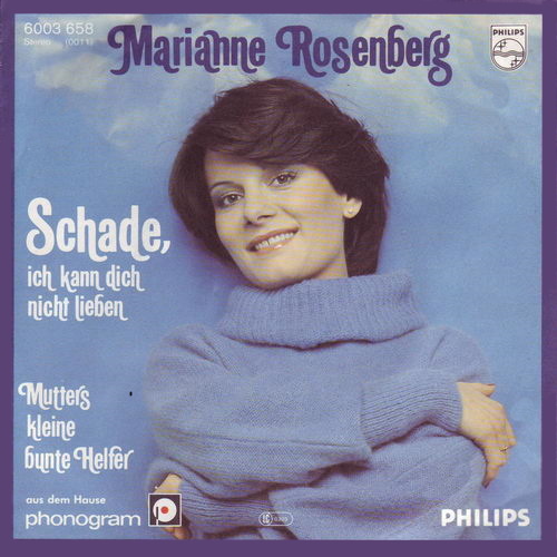 Rosenberg Marianne - Schade, ich kann dich nicht lieben