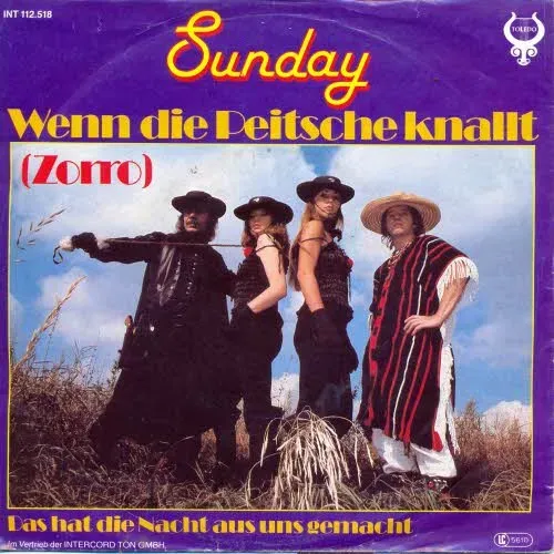 Sunday - Wenn die Peitsche knallt (nur Cover)