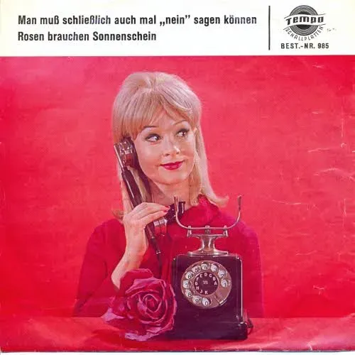 Tempo Single Nr. 985 - Man muss schliesslich auch mal... - Rosen brauchen Sonnenschein