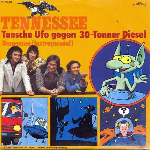 Tennessee - Tausche Ufo gegen 30-Tonner Diesel