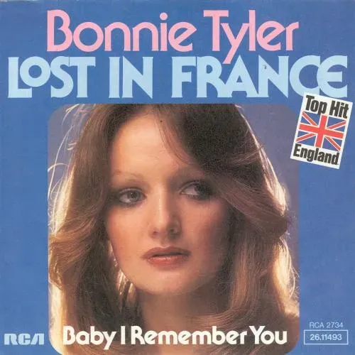 Tyler Bonnie - Lost in France (nur Cover)