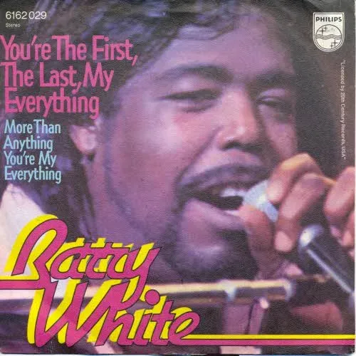 White Barry - You're the first, the last, my everything (nur Cover)