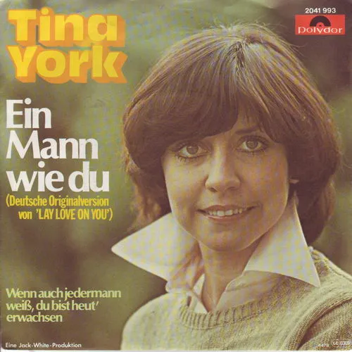York Tina - Ein Mann wie du (nur Cover)