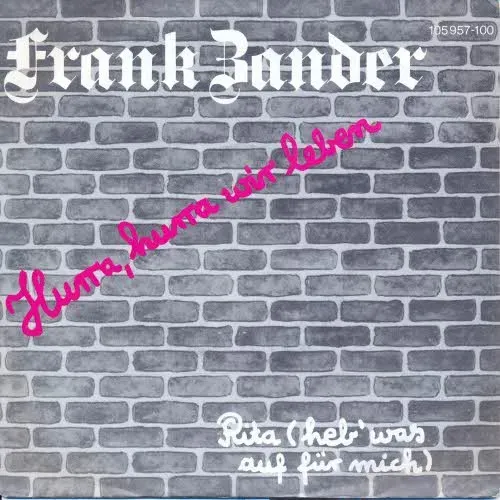 Zander Frank - Hurra, hurra wir leben (nur Cover)