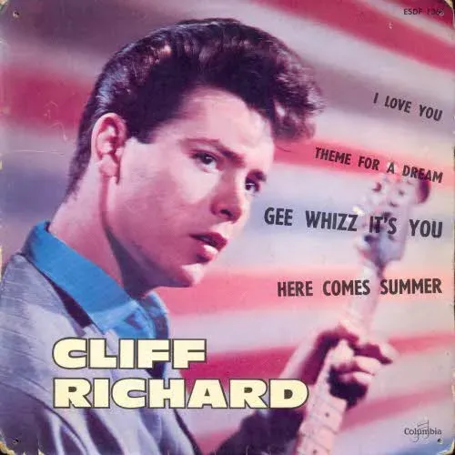 Richard Cliff and The Shadows - Gee whizz it`s you (EP)