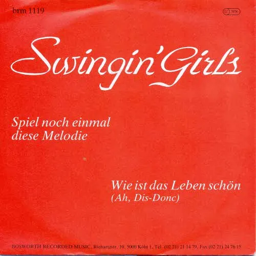 Swingin`Girls - Spiel noch einmal diese Melodie