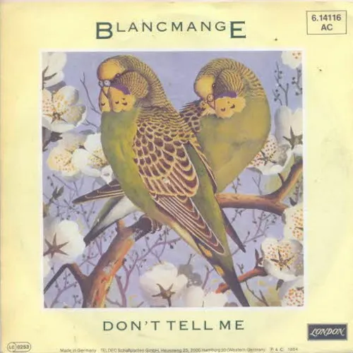 Blancmange - Don't tell me
