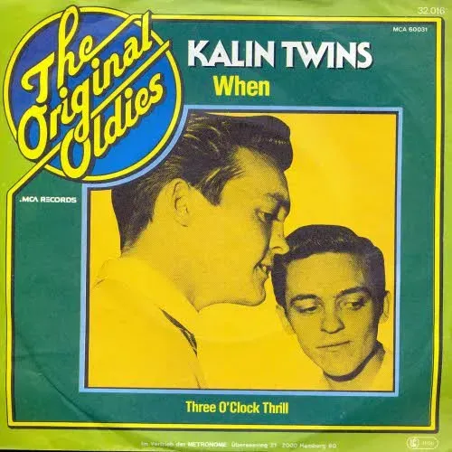 Kalin Twins - When / Three o'clock thrill (RI-Original Oldies)