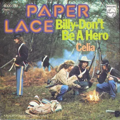 Paper Lace - Billy don't be a hero (nur Cover)