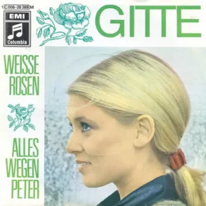 Gitte - Weisse Rosen (nur Cover)