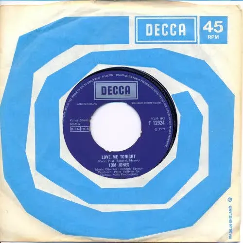 Jones Tom - Love me tonight (FLC-UK)