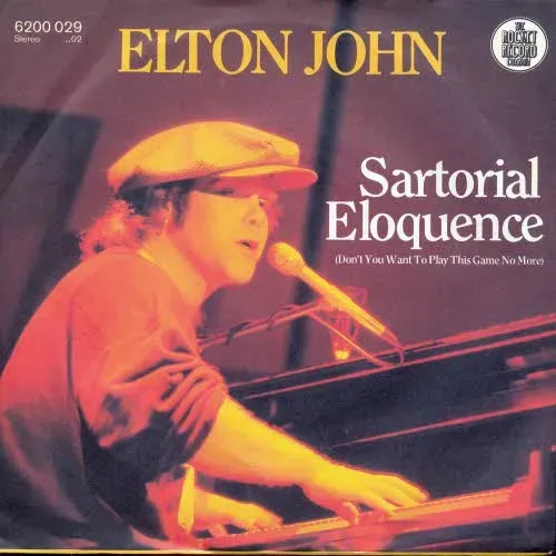 John Elton - Sartorial Eloquence (nur Cover)