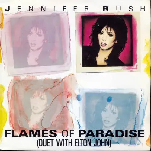 Rush Jennifer - Flames of Paradise (Duet with Elton John) (nur Cover)