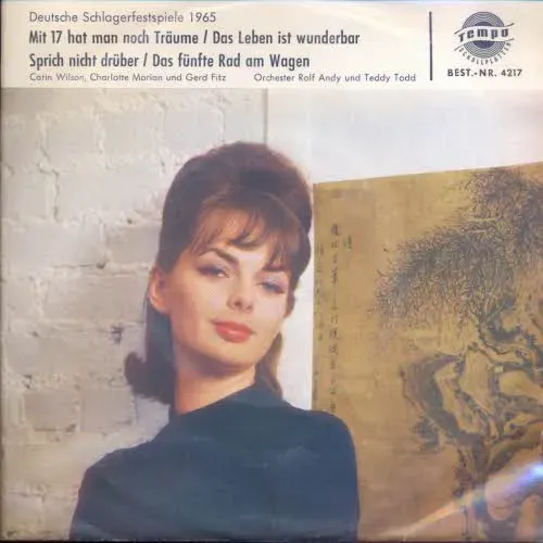 Tempo EP Nr. 4217 - Deutsche Schlagerfestspiele 1965