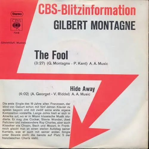 Montagne Gilbert - The fool (Promo)