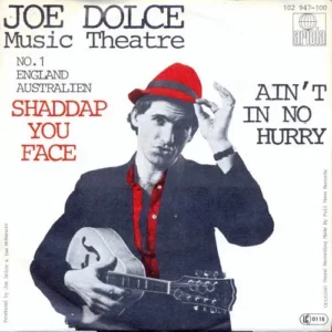 Dolce Joe - Shaddap your face (nur Cover - rot/schwarz)
