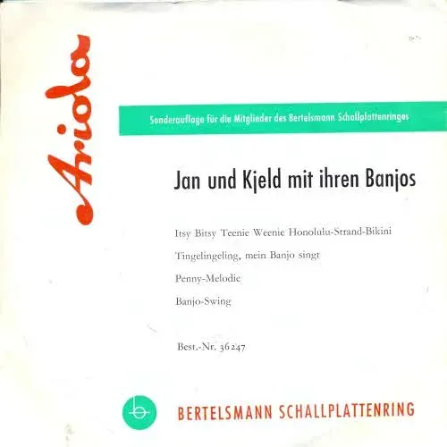 Jan & Kjeld - Jan und Kjeld mit ihren Banjos (EP)