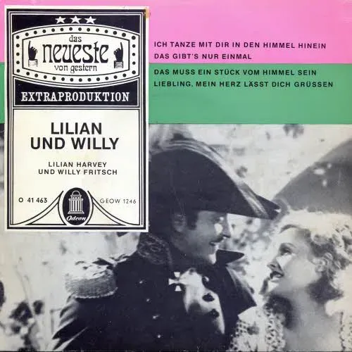Harvey Lilian & Fritsch Willy - Ich tanze mir dir in den Himmel hinein (EP)