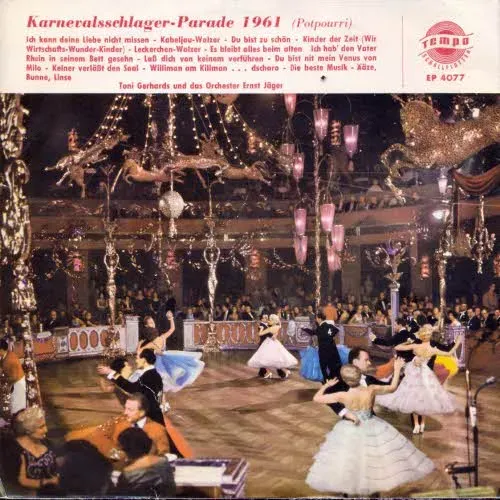 Tempo EP Nr. 4077 - Karnevalsschlager-Parade 1961