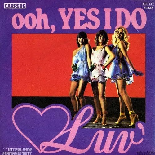 Luv - Ooh, yes I do (franz. Pressung - nur Cover)