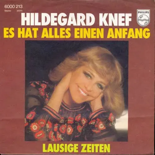 Knef Hildegard - Es hat alles einen Anfang (nur Cover)