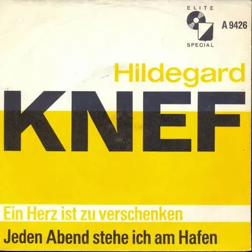 Knef Hildegard - Ein Herz ist zu verschenken (nur Cover)