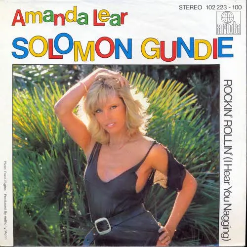 Lear Amanda - Solomon Gundie (nur Cover)