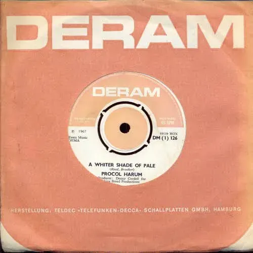 Procol Harum - A whiter shade of pale (irische Pressung-FLC)