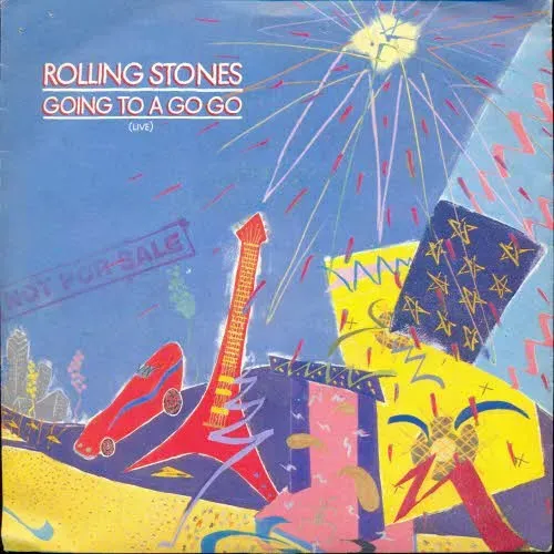 Rolling Stones - Going to a go go (Live) (franz. Pressung) (Not for sale)