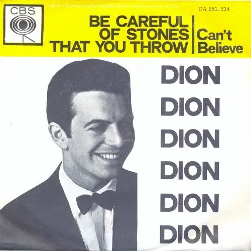 Dion - Be careful of stones that you throw (NL-Pressung)