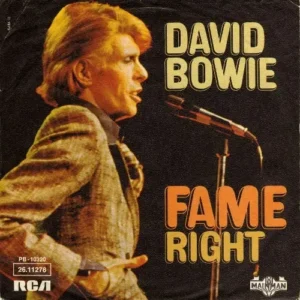 Bowie David - Fame / Right (nur Cover)