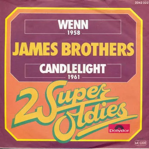 James Brothers - Wenn / Candlelight (RI - nur Cover)