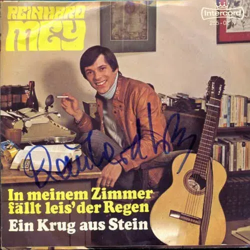 Mey Reinhard - In meinem Zimmer fällt... (+ Autogramm)