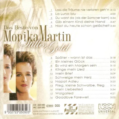 Martin Monika - Stilles Gold (CD) – Bild 2