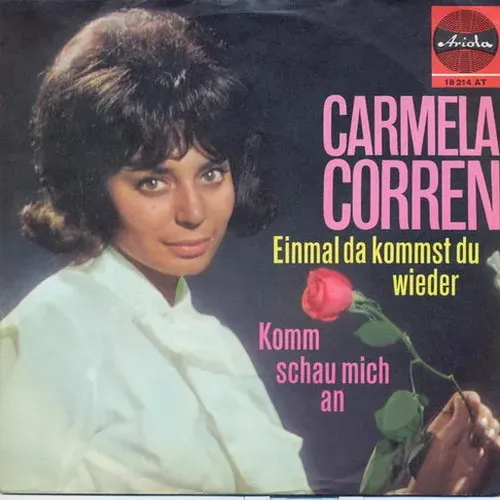 Corren Carmela - Einmal kommst du wieder (nur Cover)