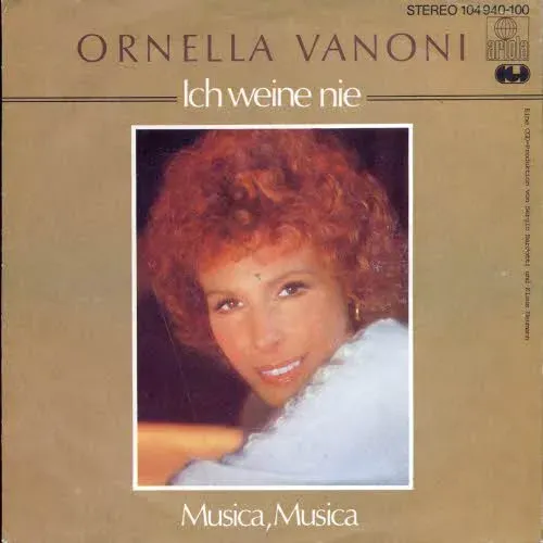 Vanoni Ornella - Ich weine nie (nur Cover)