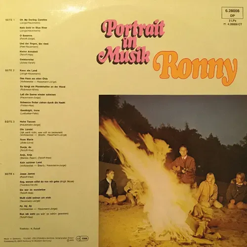 Ronny - Portrait in Musik (Doppel-LP) – Bild 2
