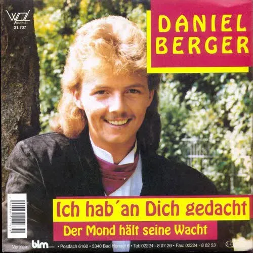 Berger Daniel - Ich hab' an Dich gedacht