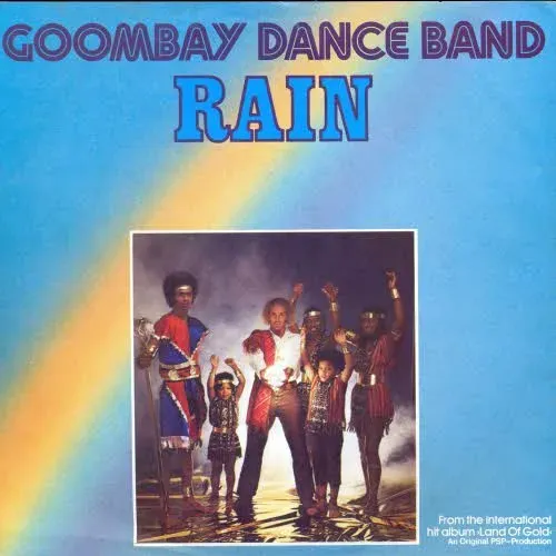 Goombay Dance Band - Rain (nur Cover - blauer mittiger Schriftzug)
