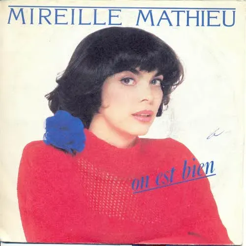 Mathieu Mireille - On est bien (franz. Pressung)