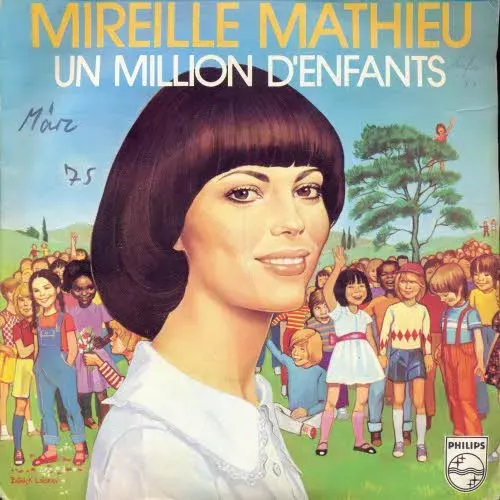Mathieu Mireille - Un Million D'Enfants (franz. Pressung)