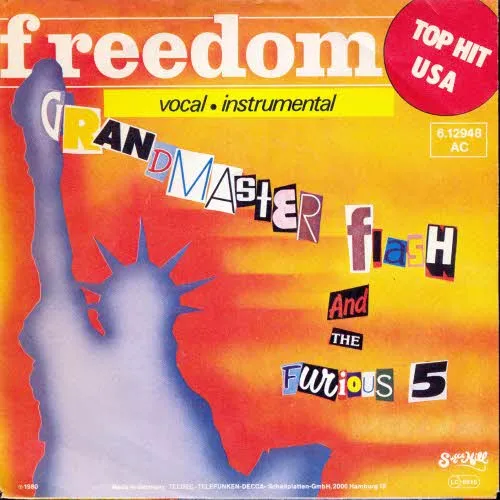 Grandmaster Flash & Furious 5 - Freedom (nur Cover)