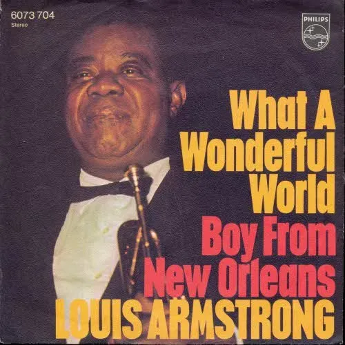 Armstrong Louis - What a wonderful world (nur Cover - PHILIPS)