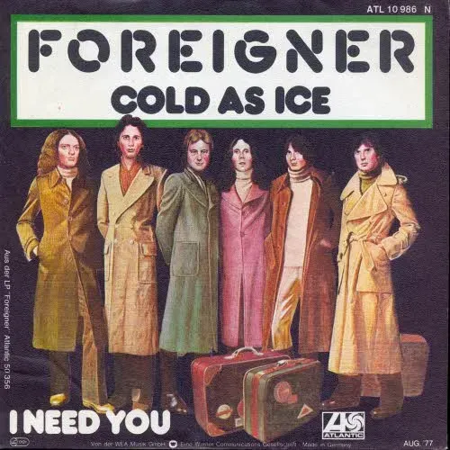 Foreigner - Cold as ice (nur Cover)